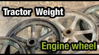 Tractors के शानदार Modified Heavy Wheel Engine Weight !