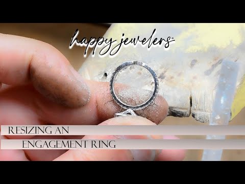 Resizing an Engagement Ring
