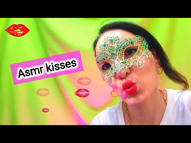 Asmr kisses | Relaxing ASMR Kisses and Triggers for Sleep | Covering your face with kisses