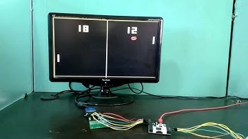 Ping Pong Game on Saturn FPGA Module