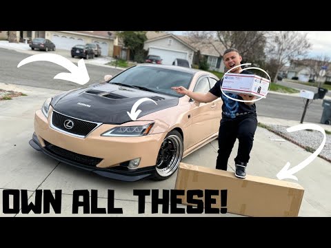 POPULAR PARTS AND MODS YOU COULD OWN ON A LEXUS IS250\350\ISF!