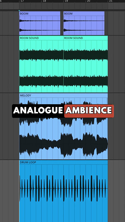 How To Use 'Analogue' Ambience In Your Tracks