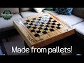 Pallet wood chess table!