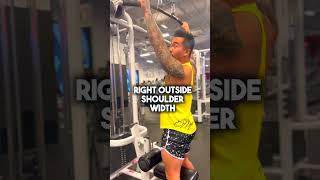 Mind Muscle : lat pulldowns