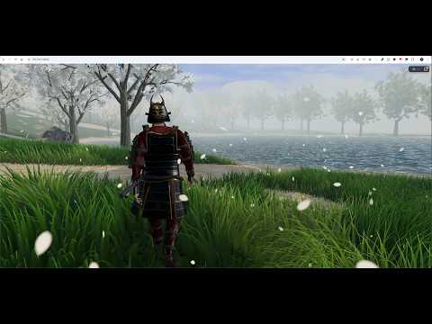 Ghost of Threeshima - My Threejs Grass Plugin Demo Update