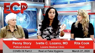 ECP TV 2nd interview with Dr. Ivette Lozano on COVID 19 precautions