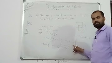 If the edge of a cube is increased 20%, then find the percentage increase in its Volume | Maths