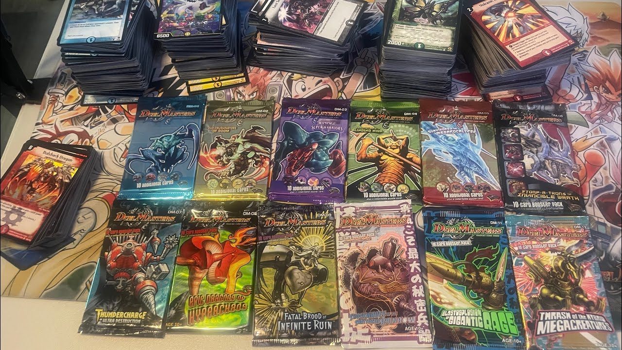 Opening EBay Duelmasters package