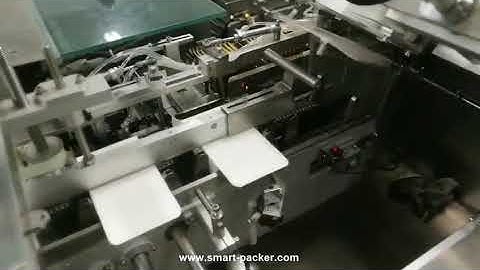 Automatic powder liquid stick sachet bag counting feeding cartoning machine cartoner line for bag pa