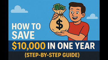How to Save $10,000 in One Year (Step-by-Step Guide)