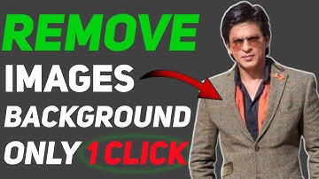 Laptop mein Photo ka Background kaise hataye | how to remove background in just one click