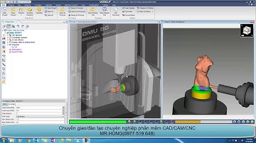 MasterCam 5 axis machining- DMU 50