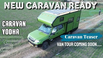 New Caravan Teaser, Van tour coming soon | Caravan | RV Campervan #rv #motorhome  #caravanyodha