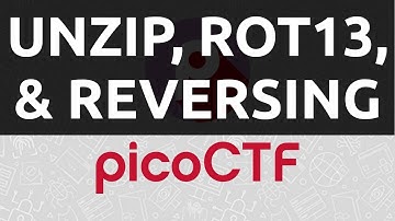PicoCTF 2019 [07] Unzip, RE & Rot13