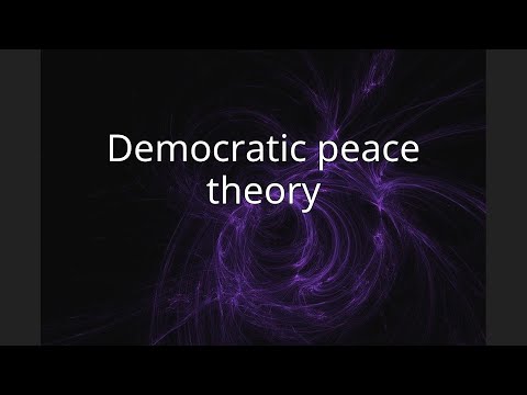 Democratic peace theory