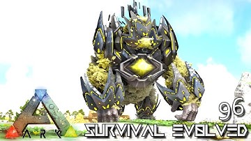 ARK: SURVIVAL EVOLVED - MYTH KING KONG TEK MEGAPITHECUS E96 !!! ( ARK EXTINCTION CORE MODDED )