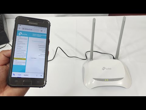 Cómo cambiar Nombre y Contraseña de WiFi desde Celular (Muy Facil)-Router TpLink