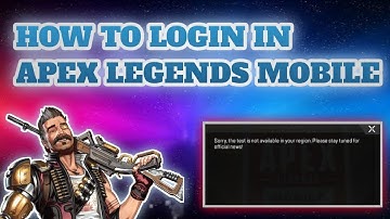 how to login in apex legends mobile on android/iOS || how to make account in apex legends mobile
