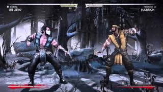 MKX Unbreakable Sub-Zero Combos montage