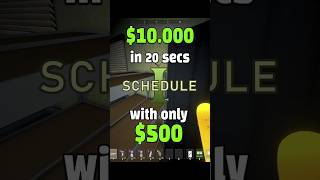 Best Casino Tactic to get Rich FAST in Schedule 1💸 #shorts
