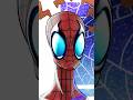 Spider-Man Bust Sculpt in Blender | Grease Pencil Speed Sculpt #shorts #spiderman #spiderverse