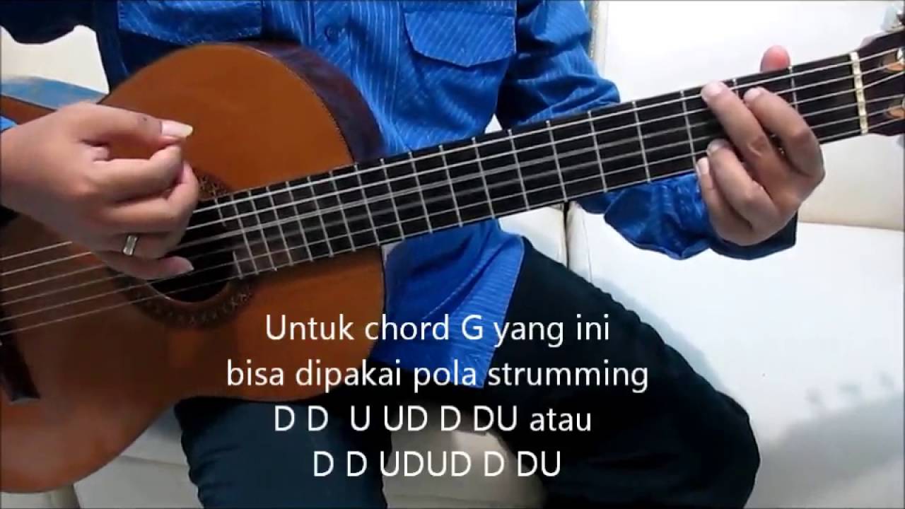 Belajar Kunci Gitar Hello Diantara Bintang Strumming YouTube