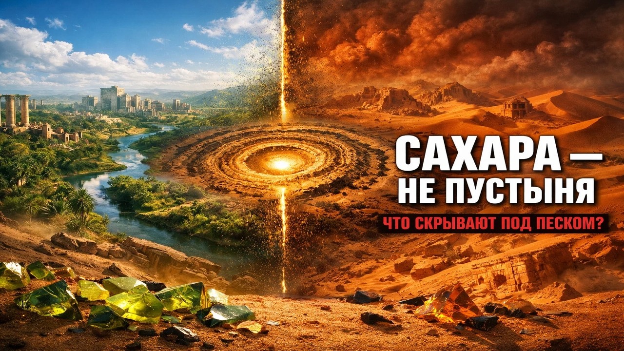 Сахара — НЕ пустыня? Тайные карты и запрещённые открытия меняют всё!