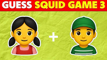 Guess the Squid Game Season 3 Characters and Games by Emojis | Quiz Quick 