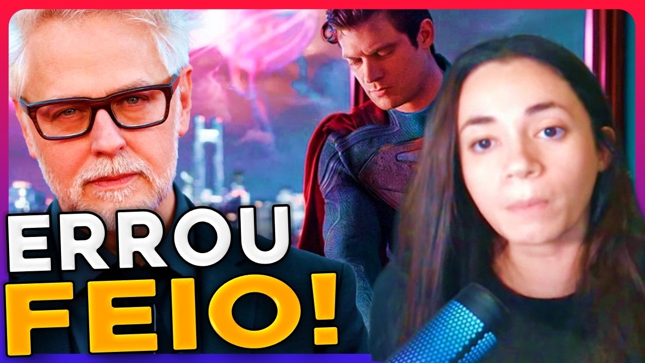 JAMES GUNN ERROU COM O SUPERMAN E NÃO ENTENDEU O PERSONAGEM!