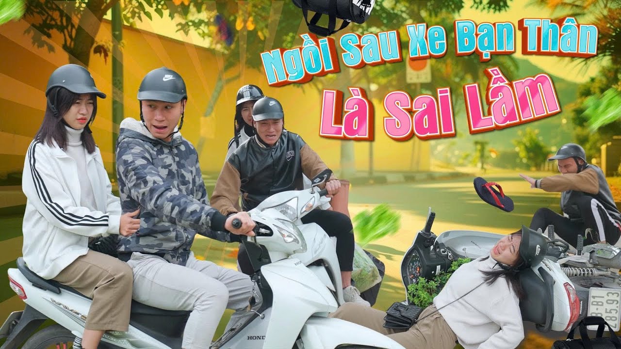 NGỒI SAU XE BẠN THÂN LÀ SAI LẦM | Đại Học Du Ký - Phần 124 | Phim Ngắn Siêu Hài Hước Gãy TV