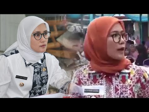 Bupati Lebak yang cantik ngamuk. Netizen sibuk komentari bicaranya yang 'lembur banget'