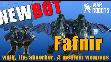War Robots - NEW BOT FAFNIR - Gameplay - English