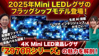 新フラッグシップモデル 4K Mini LED液晶レグザ「Z970Rシリーズ」登場!