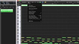 Logic Pro X 10.2.1: What's New in Logic Pro X  10.2.1 - 4. Piano Roll Transpose screenshot 3