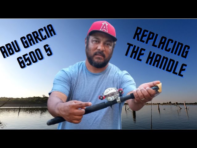 Replacing the Handle on Abu Garcia 5500 and up plus a magic trick