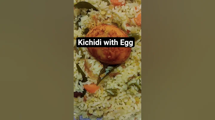 kichidi with Egg #kichidi #egg #recipe #ytshorts #shorts #teluguvlogs #viral #telugufoodies #foodie