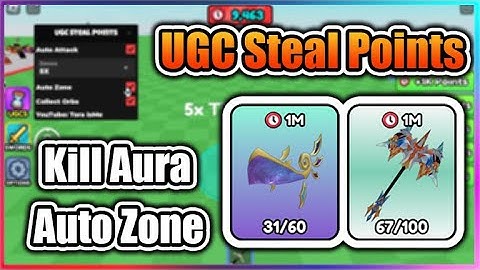 [UGC LIMITED] UGC Steal Points Script - Kill Aura | Auto Zone