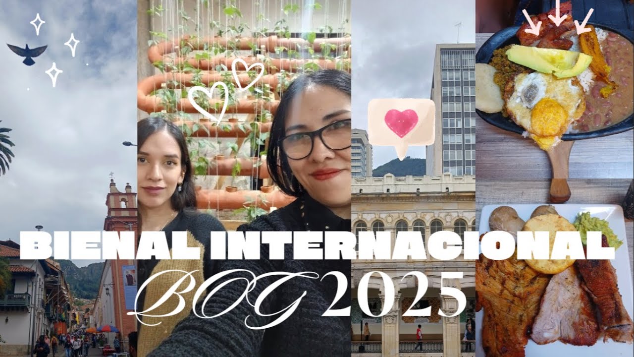 Bienal Internacional BOG 2025 ✨ Arte en las calles 🏡 #minivlog | soyjeniferv