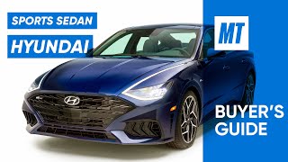 "Better than an Accord?" 2021 Hyundai Sonata N Line REVIEW | MotorTrend Buyer's Guide