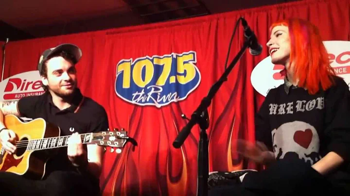 PARAMORE-The River 107.5, 2013[FULL PERFORMANCE]