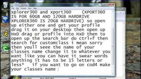 How to mod your cod4 classes