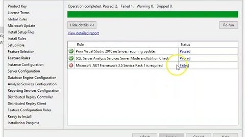 How to fix Error Microsoft Net Framwork 3.5 Service Pack 1 is required | SQL installation Error