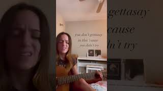 Noodling around with an acoustic version of “Gettasay” from “The Return” album #americansongwriter