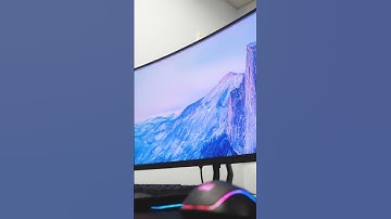 My Work Monitor Setup | 35" Curved Monitor