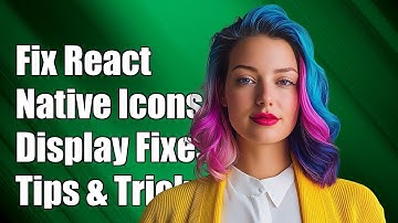 Fixing React Native Vector Icons Displaying as Question Marks: Solutions & Tips