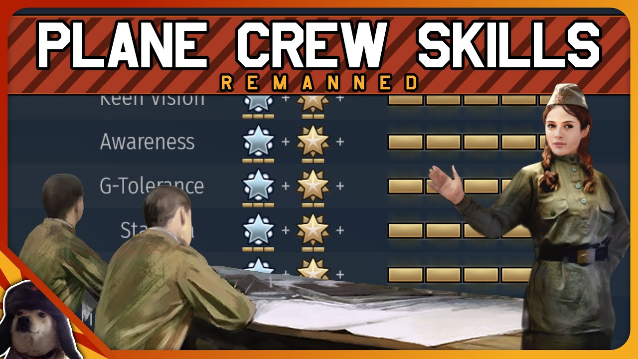 Plane Crew Skills in War Thunder Explained - REMANNED | War Thunder ...