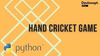 How to create Hand cricket game in Python | Python | DevIncept screenshot 4