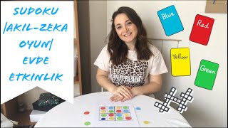 Renklerle Sudoku | Akıl-Zeka Oyunu | Evde Etkinlik screenshot 5