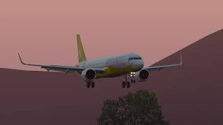 XPlane11 | CEB114 | Cebu Pacific A321NEO | Landing HongKong From Manila