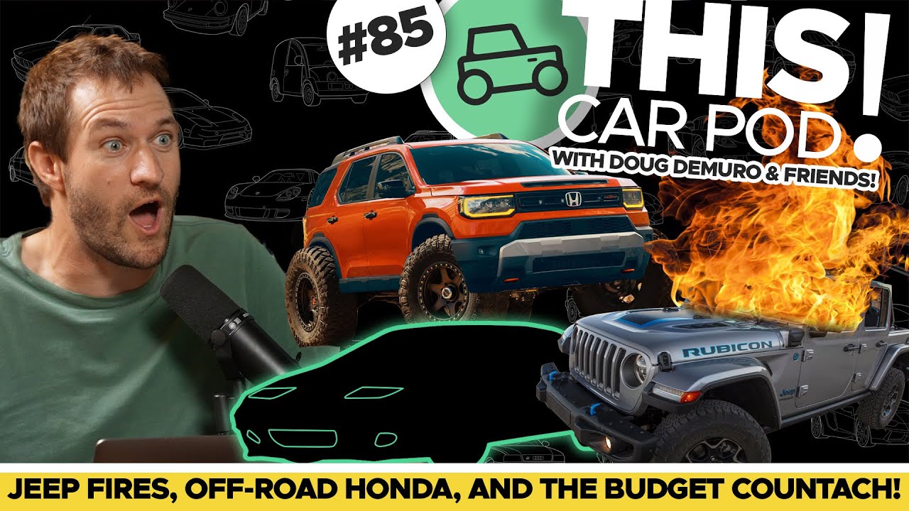 EV Sales Crash! Doug's Carrera GT Breaks Down, Jeeps Are Catching Fire! THIS CAR POD! EP85